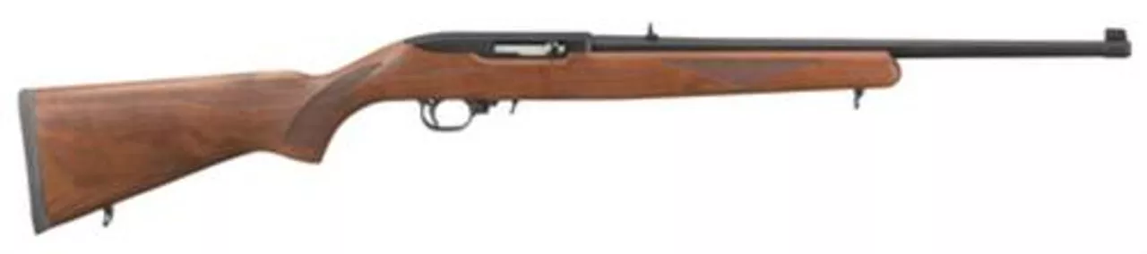 Ruger 10/22 22 LR 18.5″ Walnut Blue