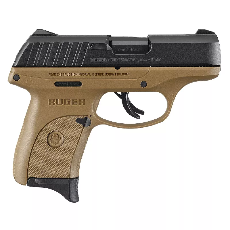 Ruger 3297 EC9s 9mm Luger FDE Semi Automatic Handgun