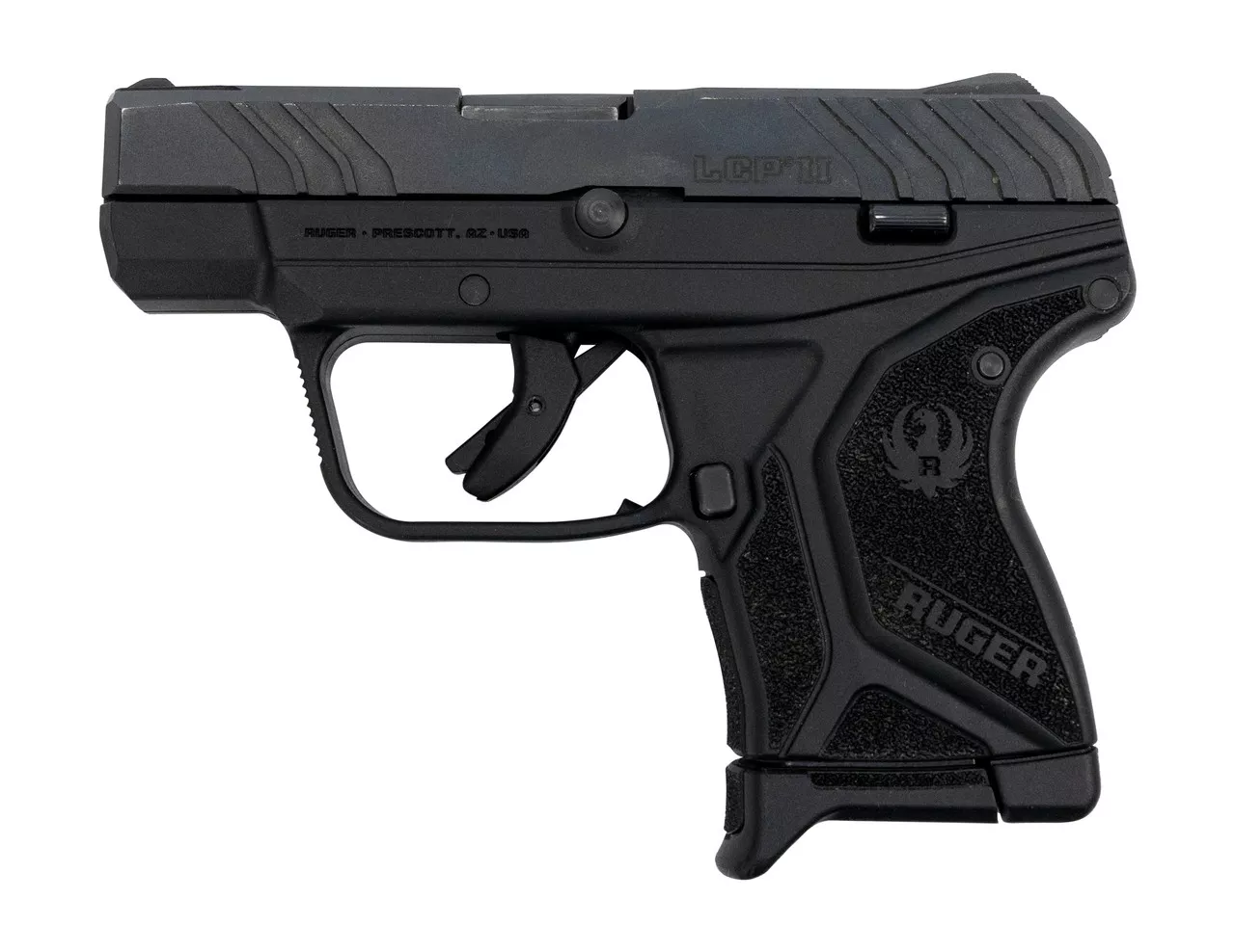Ruger LCP II 380 Used .380 ACP, 2.75″ Barrel, Improved Trigger, Fixed Sights, Black, 6rd