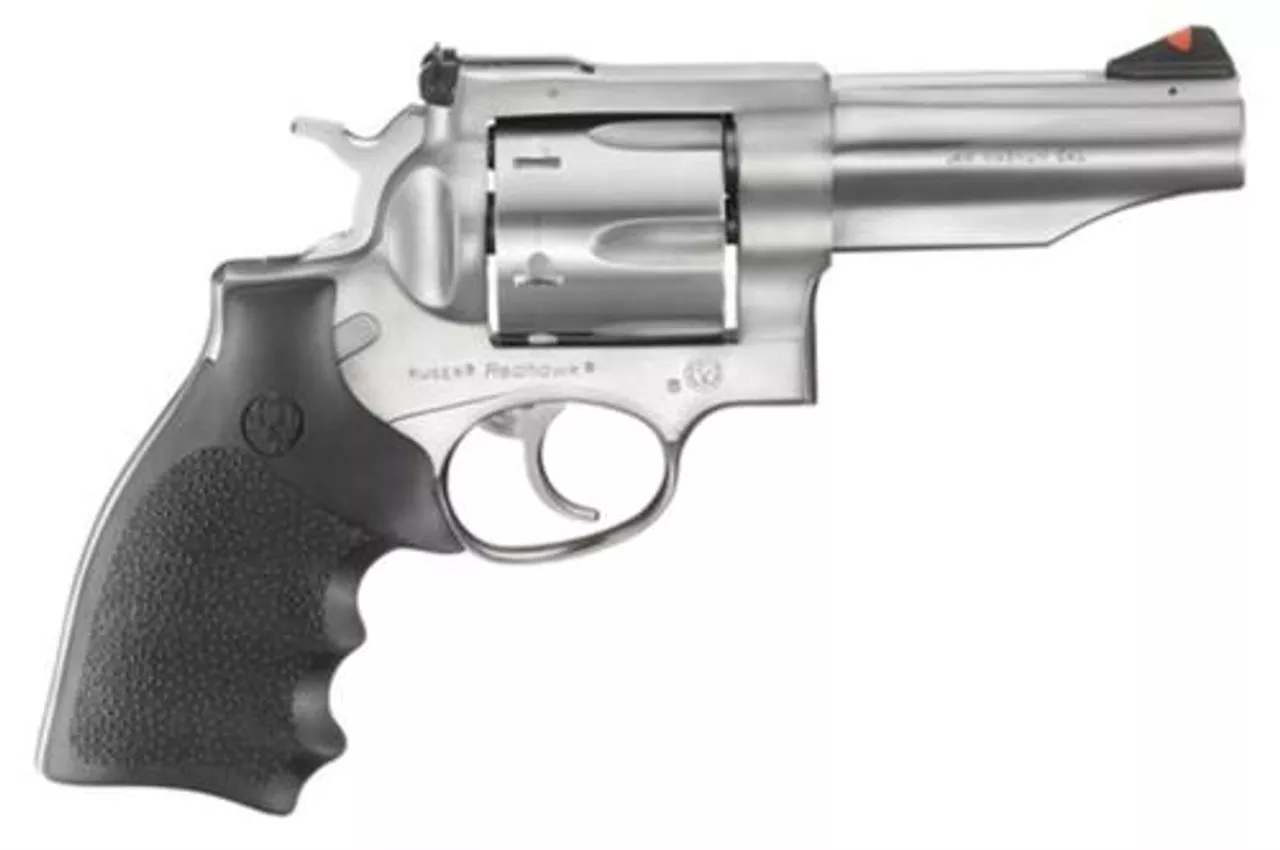 Ruger Redhawk 44 Mag, Houge Grip, 4″ Barrrel, SS