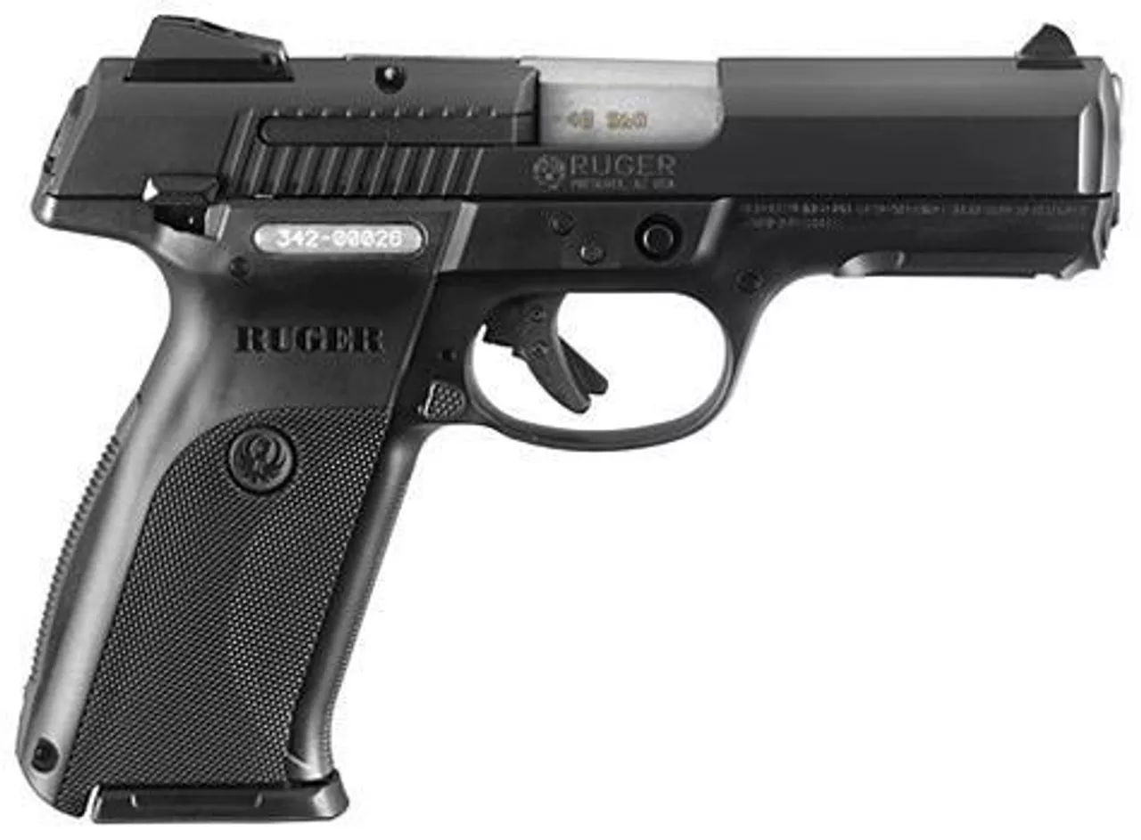 Ruger SR40 Pistol, 40SW, 4.1″ Barrel, Black, 15 Rd Mag