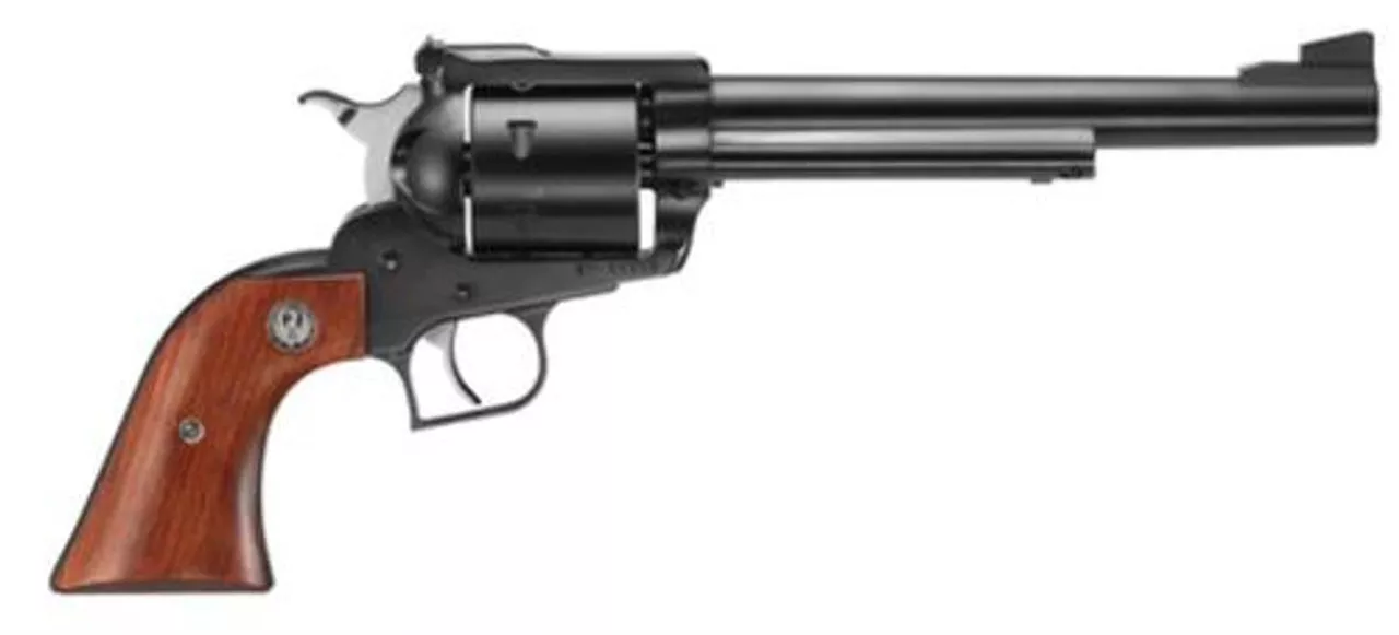 Ruger Super BlackHawk Standard 44 RemMag 7.5″ 6rd Rosewood Grip Blued
