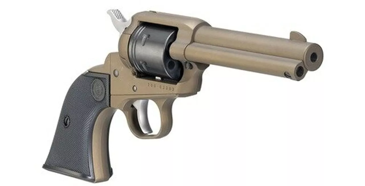 Ruger Wrangler, .22 LR, 4.62″ Barrel, 6rd, Burnt Bronze