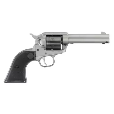 Ruger Wrangler 22LR 4.6″ – Silver Cerakote Finish