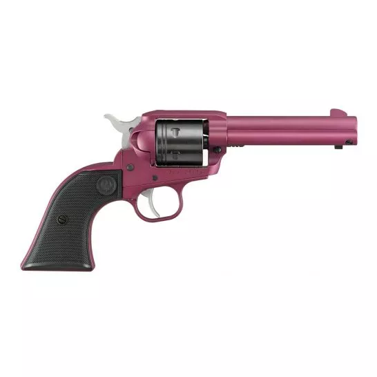 Ruger Wrangler 22lr Pistol 6 Rd 4.6″, Black Cherry – 2027