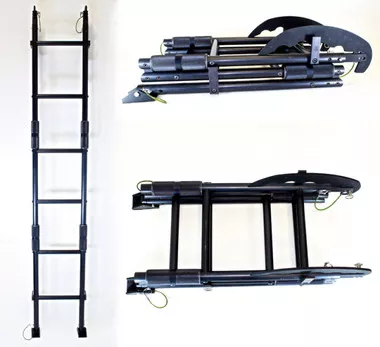 Ruhl Tech Folding Rung Ladder