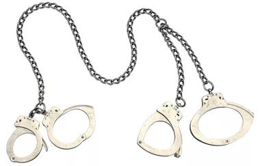S&W Model 1850 Transport Restraints w/Model 100 Handcuffs