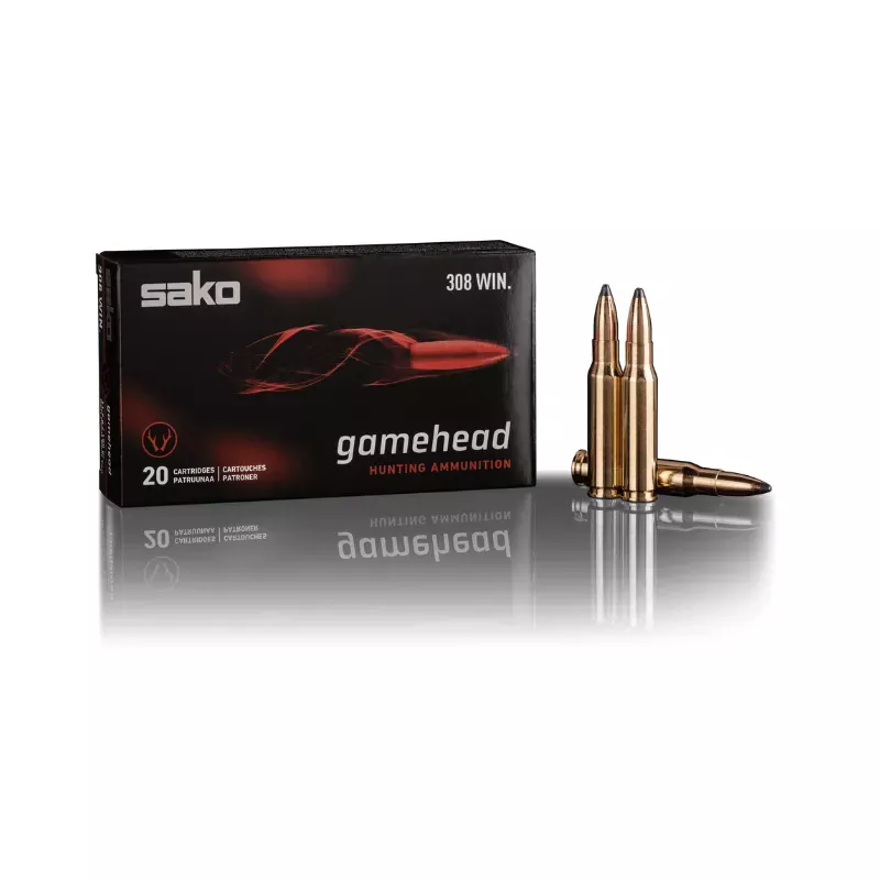 SAKO AMMO 308 WIN 150GR GAMEHEAD