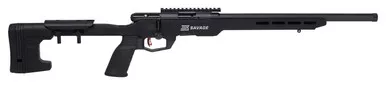 Savage 70248 B22 Precision 22 LR 18"BBL 10+1 Matte Black Chassis Stock