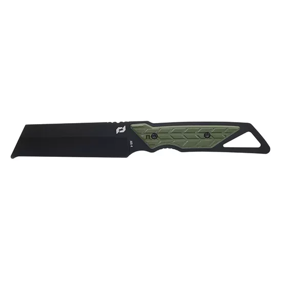 SCHRADE KNIFE OUTBACK CLEAVER FIXED 3.6” BLACK/GREEN