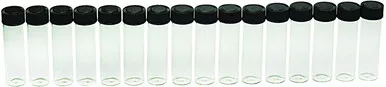 SE 12 pc Glass Vial Set 2 1/3"