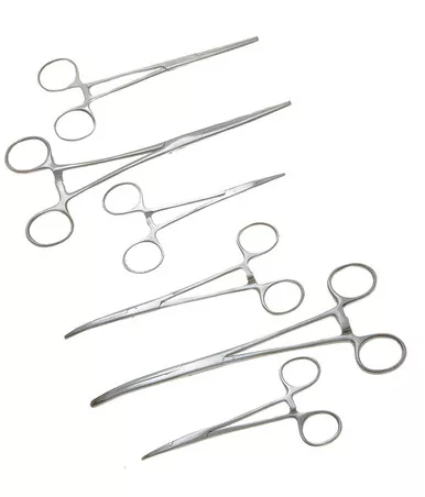SE 6 Piece Stainless Steel Ultimate Hemostat Set