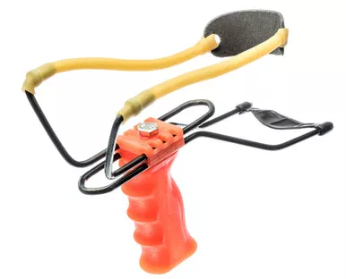 SE Adjustable Wrist-Based Large Slingshot Orange