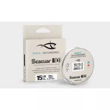Seaguar Basix 20lb Test Fluorocarbon Line – 175yd