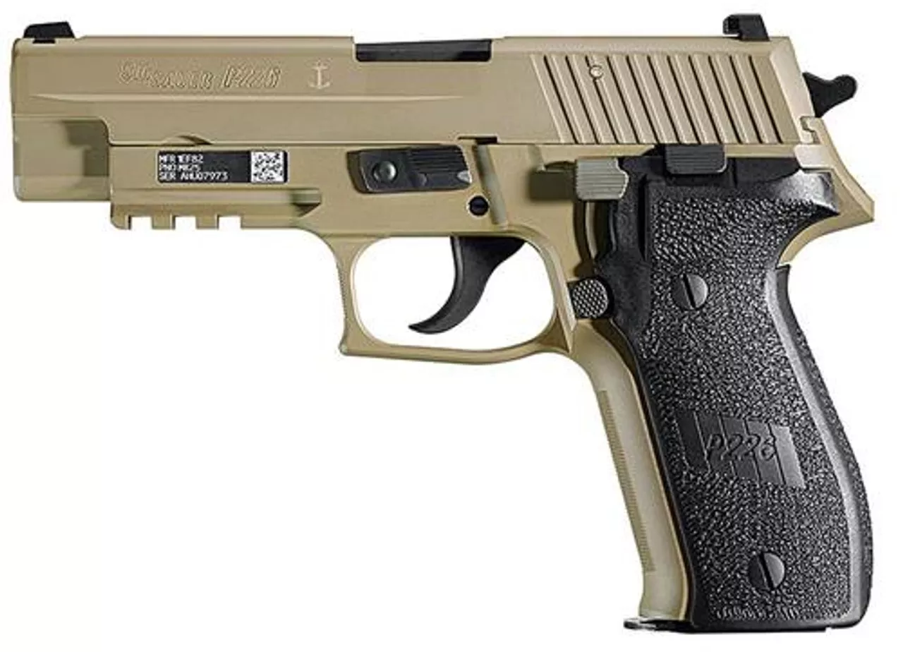 Sig P226 MK25, SA/DA 9mm, 4.4″, 10rd, Flat Dark Earth