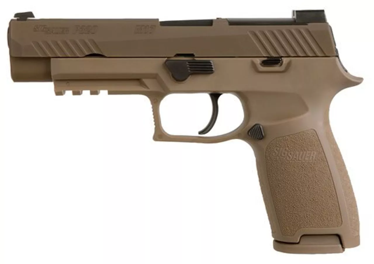 Sig P320 M17 9mm, 4.7″ Barrel, Coyote, 10rd