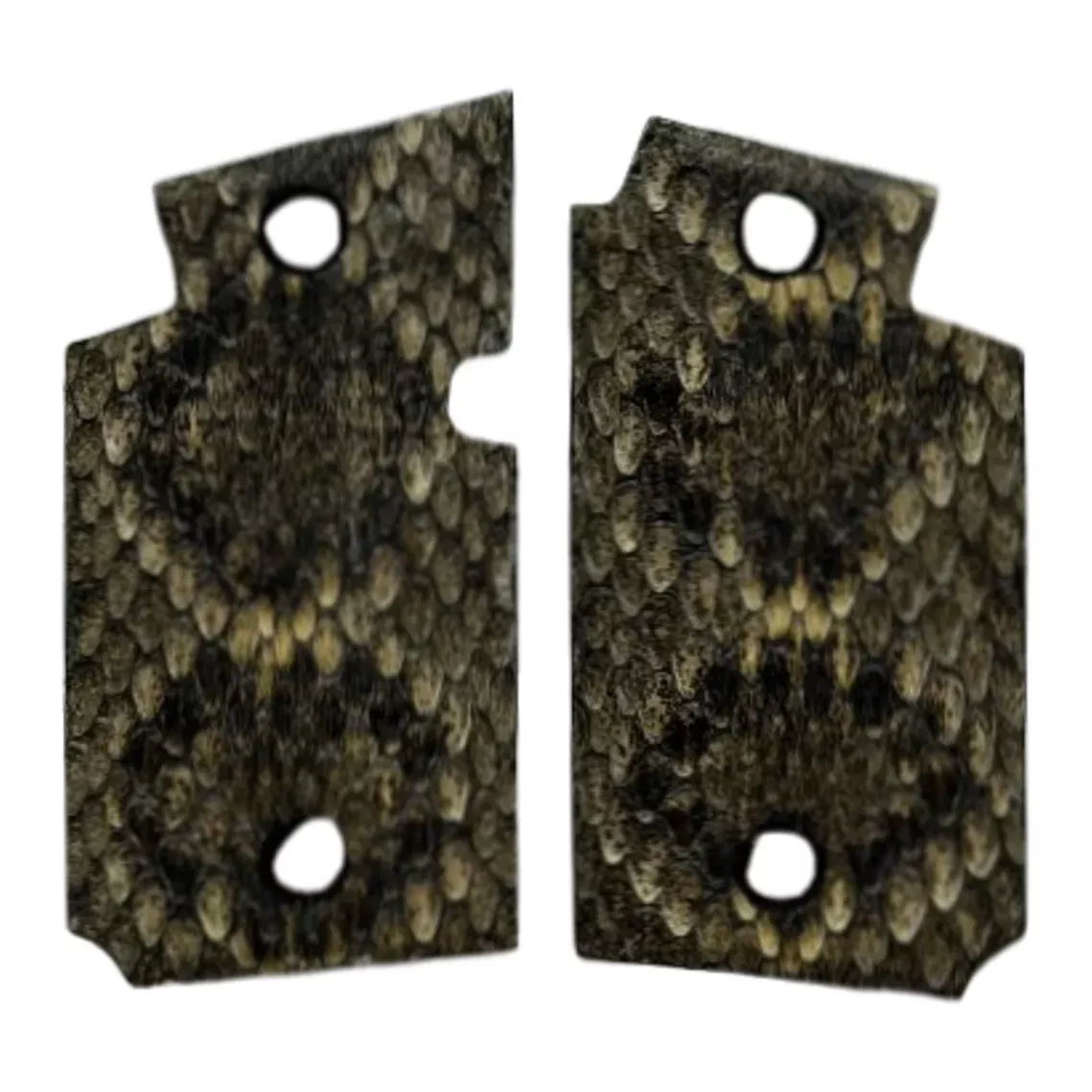 Sig P938 Grips - Genuine Rattle Snake Skin (#1)