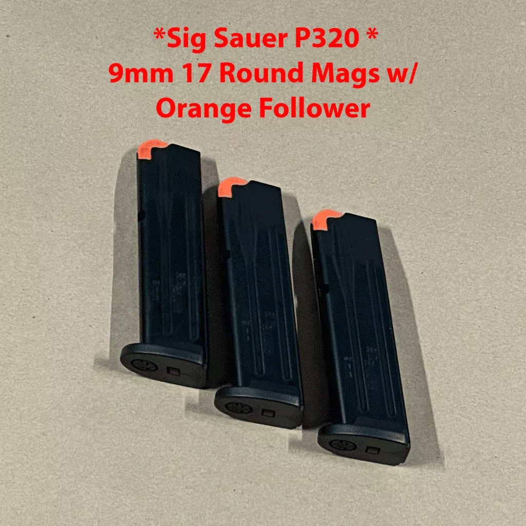 Sig Sauer OEM P320 17 Round Magazines – MAG-MOD-F-9-17