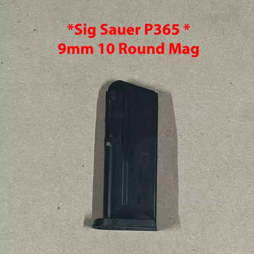 Sig Sauer OEM P365 10 Round Magazine – MAG-365-9-10