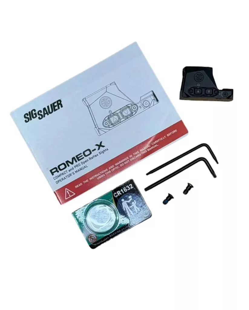 Sig Sauer ROMEO-X 3 MOA Red Dot Reflex Sight RMSc Ready – SORX1231 – BRAND NEW