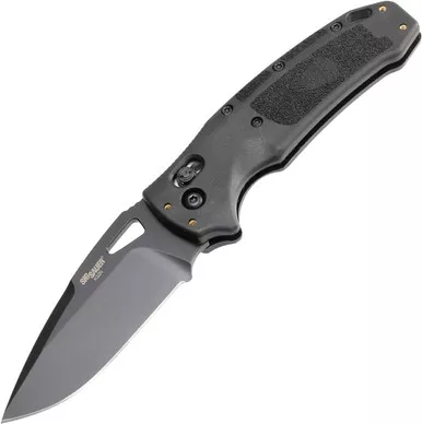 Sig Saur K320 Nitron 3.5" ABLE Lock Folding Knife Drop Point Black - USED