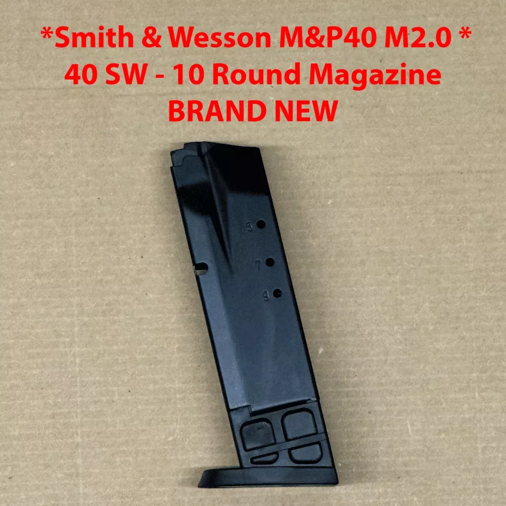 SINGLE * 10 Round Smith & Wesson M&P 40/.357Sig OEM Full-Size Magazine – 194410000
