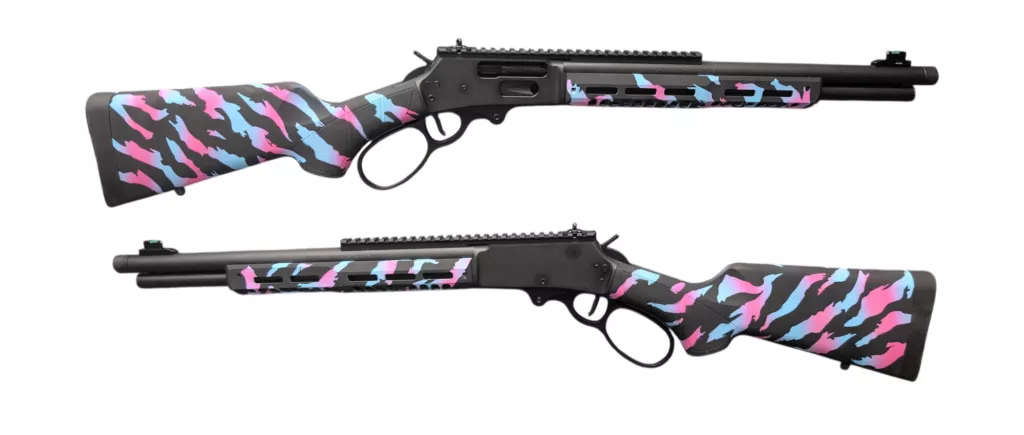 SMITH & WESSON 1854 STEALTH HUNTER MIAMI TIGER STRIPE 30/30 WIN 16.5″ 5+1RD