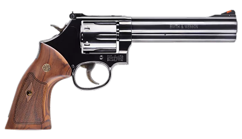 Smith & Wesson 586 357 Mag Blued 6" Barrel Combat Magnum 150908
