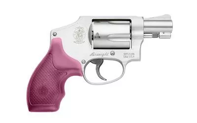 Smith & Wesson 642 1.875" Stainless/Alum Cent Pink Grip 150466