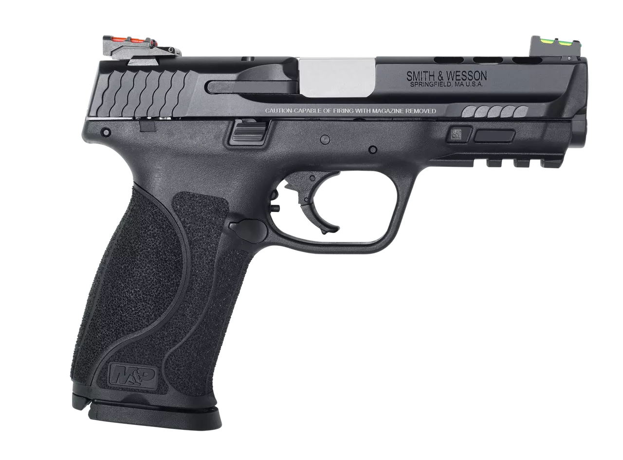 Smith & Wesson Performance Center Ported M&P40 M2.0 .40 S&W, 4.25″ Barrel, Black, 15rd