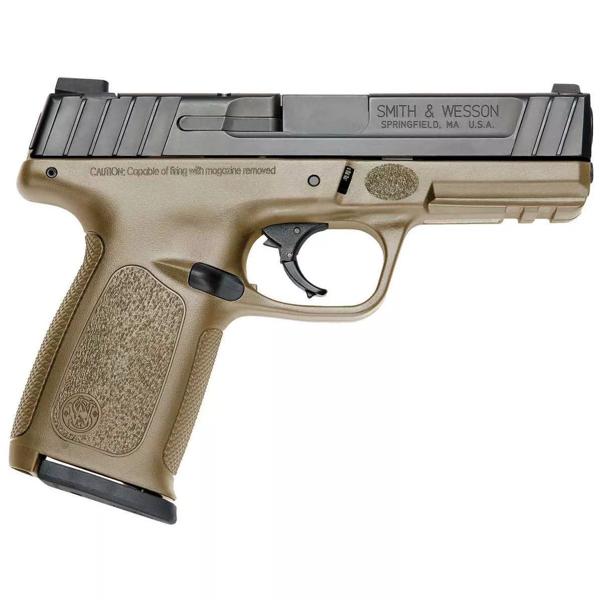 Smith & Wesson SD 9mm Luger 4in Flat Dark Earth Pistol – 16+1 Rounds