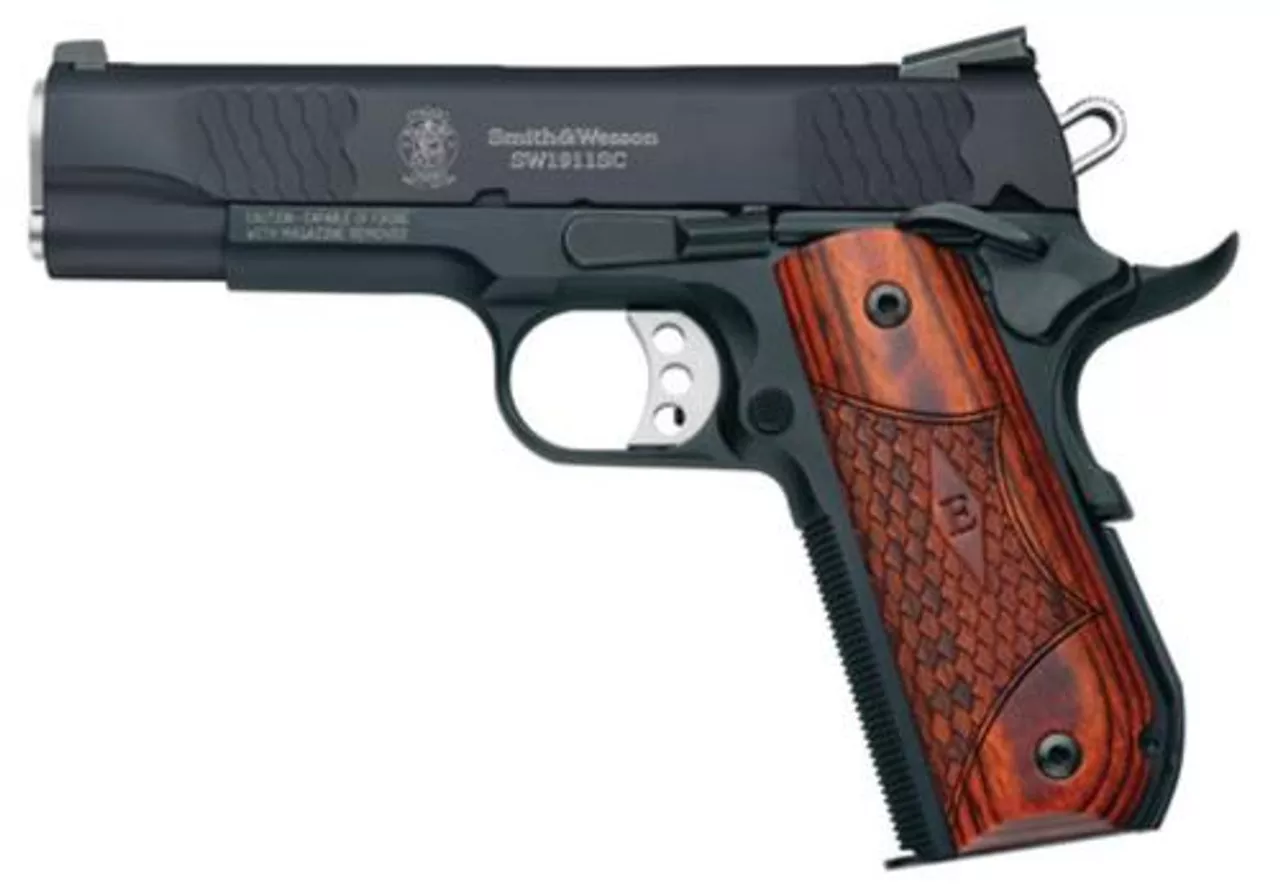 Smith & Wesson SW1911Sc, E-Series- Round Butt, Scandium Frame