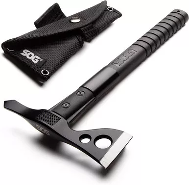 SOG FastHawk Light/Faster/Agile Throwing Hatchet/Survival Tactical Axe BLK