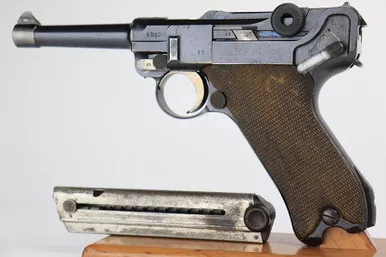SOLD - 1916 DWM Luger - British Capture