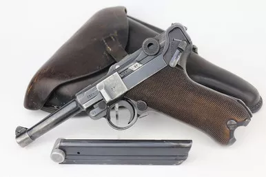 SOLD - 1937 Nazi Mauser Luger Rig