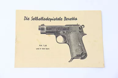 SOLD - 1944 German Beretta Manual