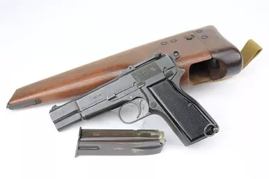 SOLD - 1945 Canadian Inglis Hi Power - With Stock