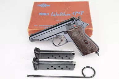 SOLD - ANIB Manurhin Walther PP - Danish Police Contract