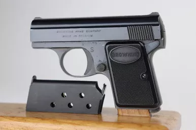 SOLD - Baby Browning With Case