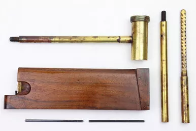 SOLD - Borchardt Barring Block & Cleaning Kit