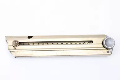 SOLD - Early Nickel Blank Luger Magazine