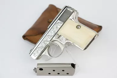 SOLD - Engraved Walther Model 9 Rig