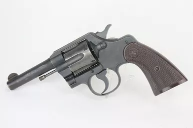 SOLD - Excellent 1943 Colt Commando Revolver - Factory Letter