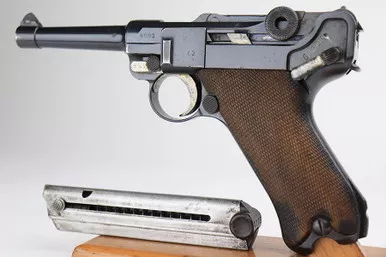 SOLD - Interesting Double-Date DWM Luger - Rework
