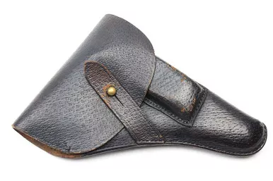 SOLD - Kriegsmarine Mauser Holster - Pigskin Leather