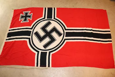 SOLD - Large Kriegsmarine Banner Flag (062521-16)