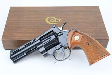 SOLD - Mint, Boxed Colt Python Revolver - 1970 Mfg