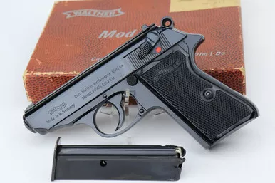 SOLD - Minty, Boxed 1969 Walther / Interarms PPK/S