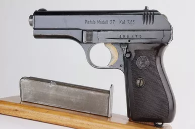 SOLD - Nazi CZ Model 27 (198570 - 16987)