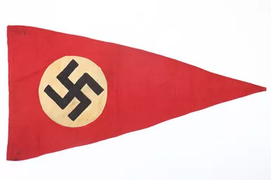 SOLD - Nazi Vehicle Pennant Flag